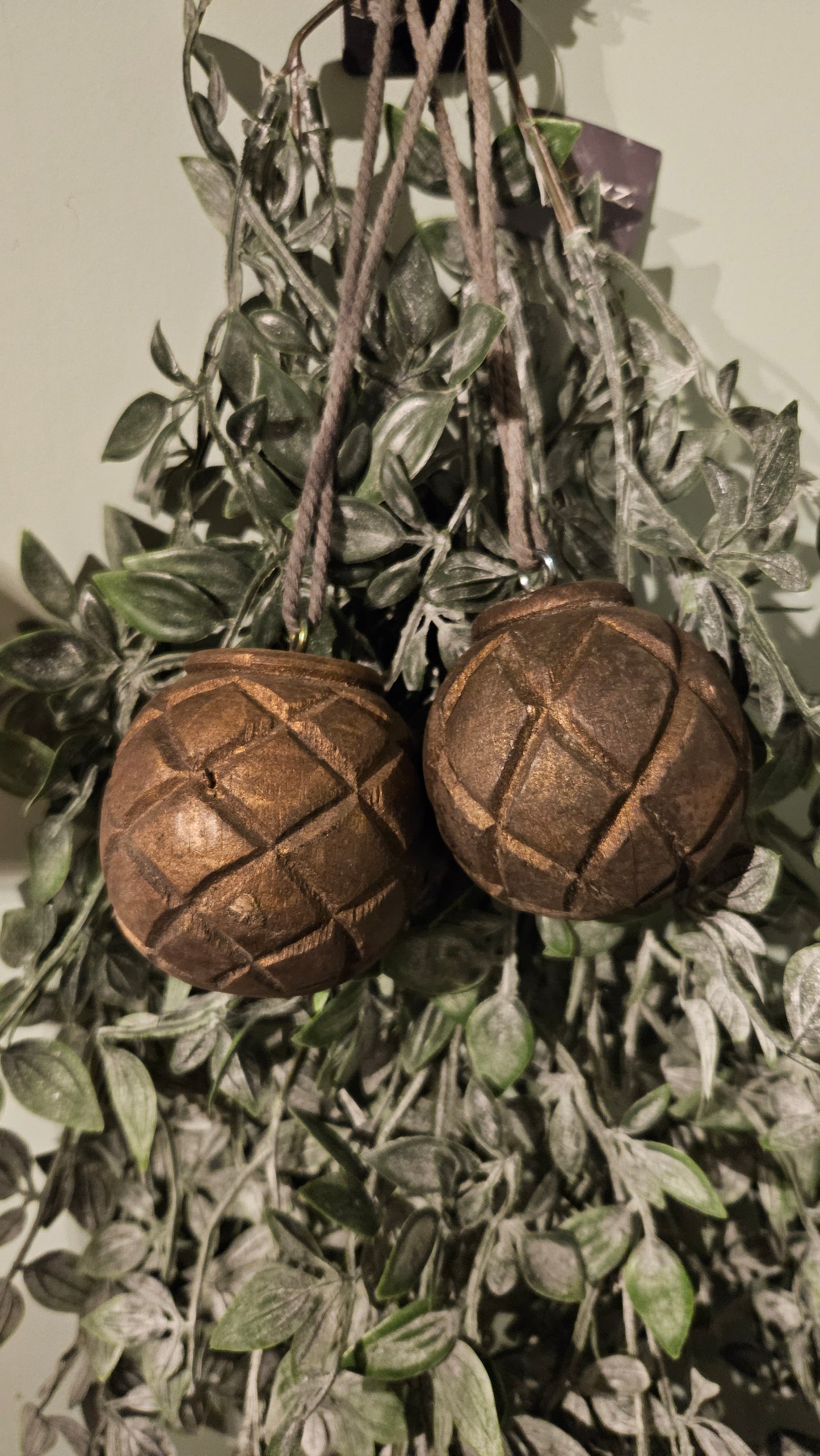 Houten Kerstballen