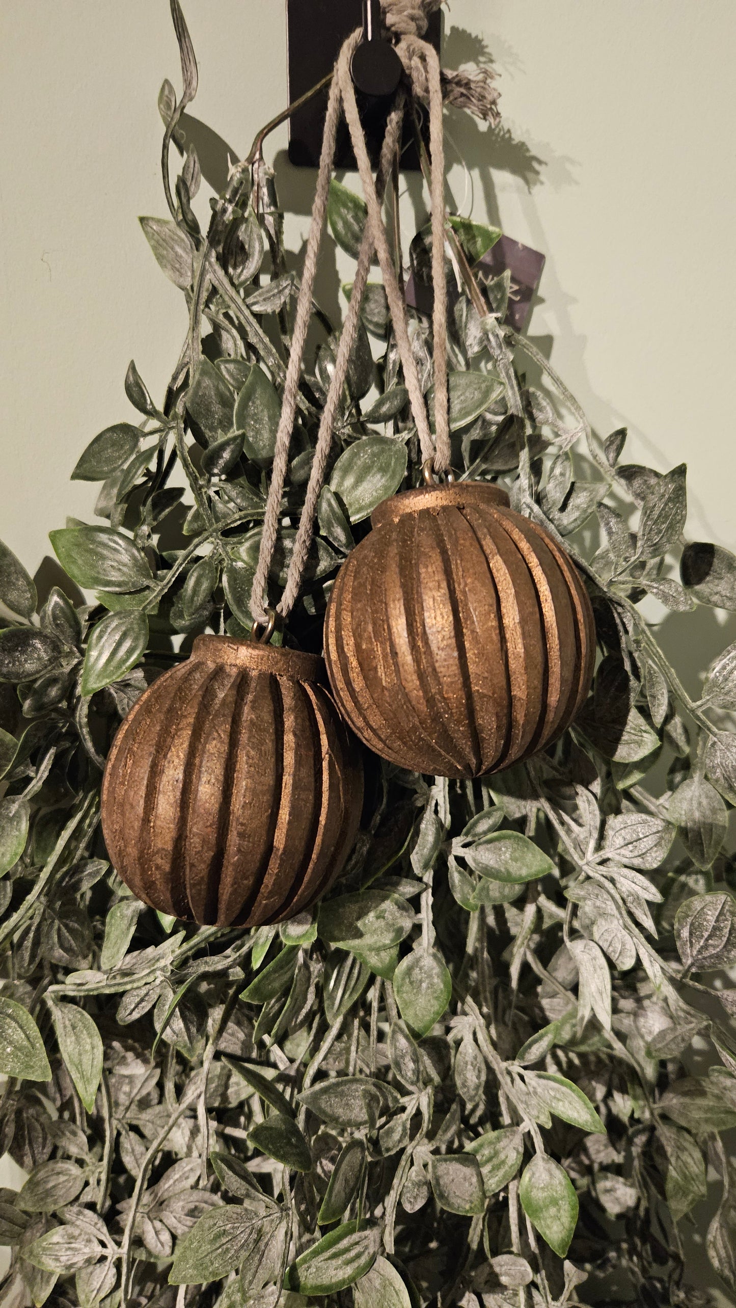 Houten Kerstballen