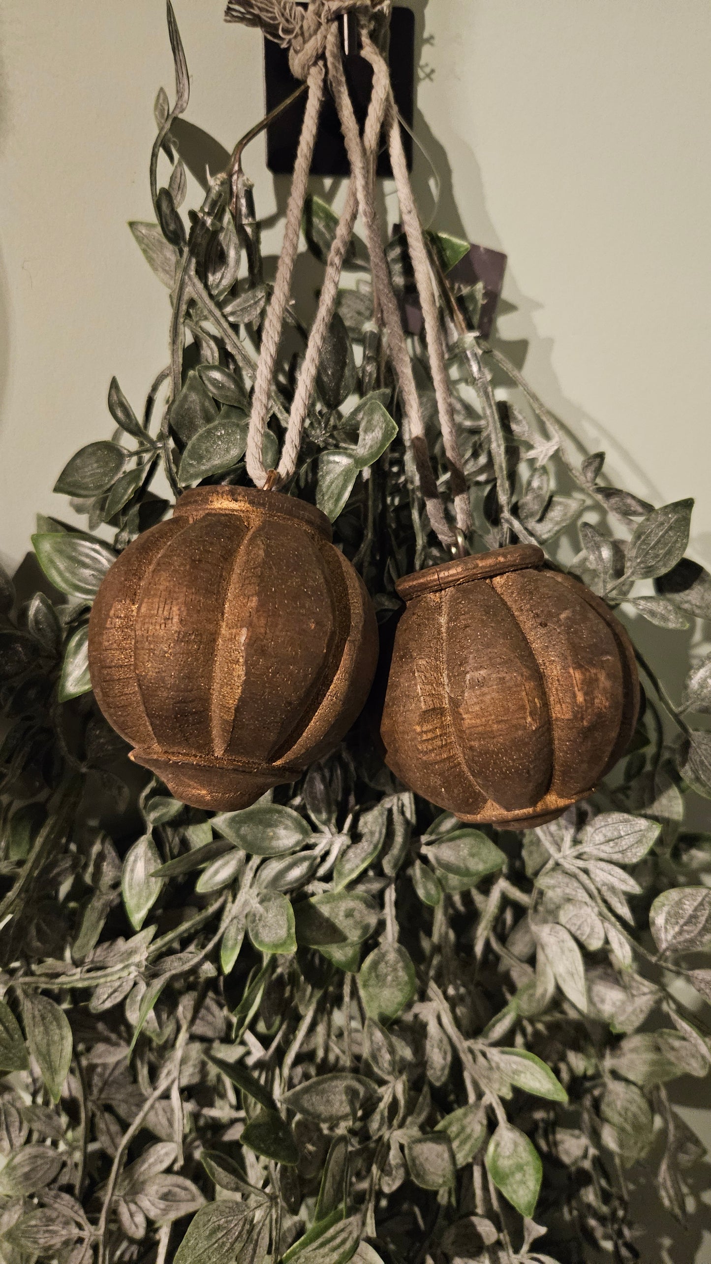 Houten Kerstballen