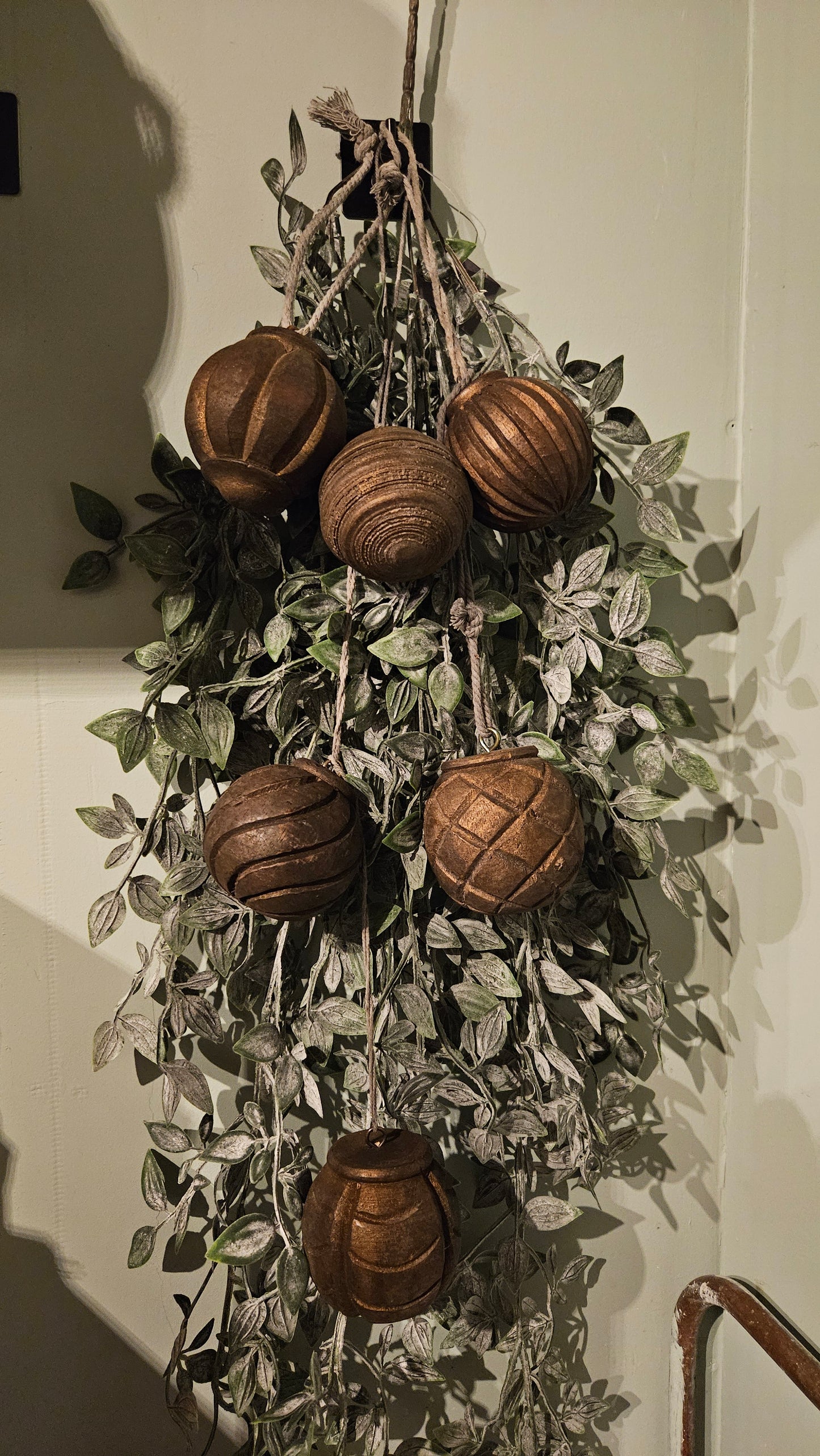 Houten Kerstballen