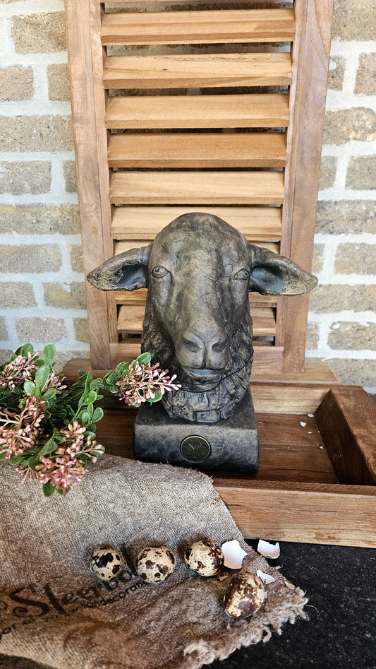 Brynxz Statue Sheep Wool - O zo sfeervol